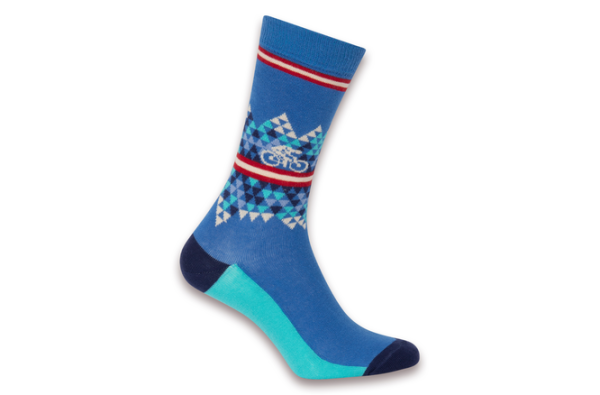 Le Patron 1001 Mountains Sea Socks sea 39-42