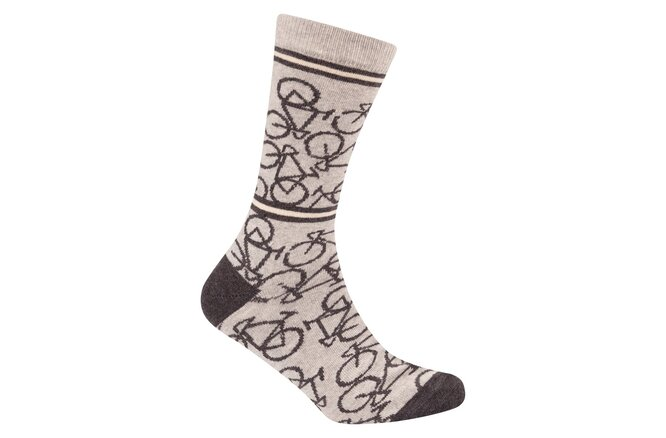 Le Patron Bicycle Socks light grey 35-38