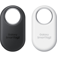 Samsung Galaxy SmartTag 2 Tracker Set, 4stk, 2 Schwarz / 2 Weiss, mit Knopfbatterie 2032