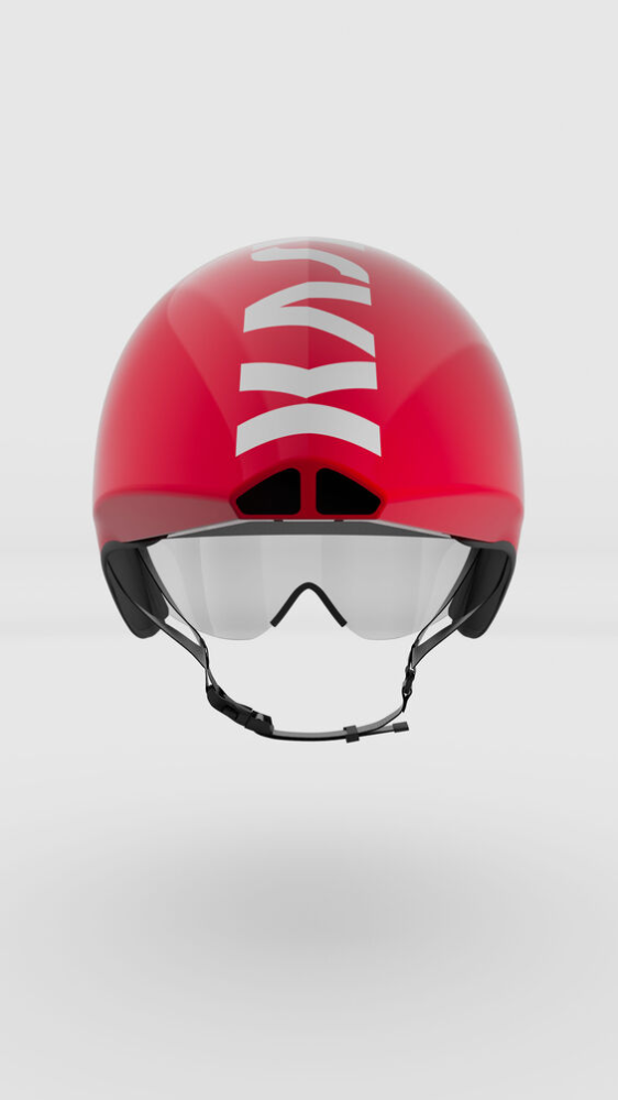 Kask Mistral schwarz/rot L