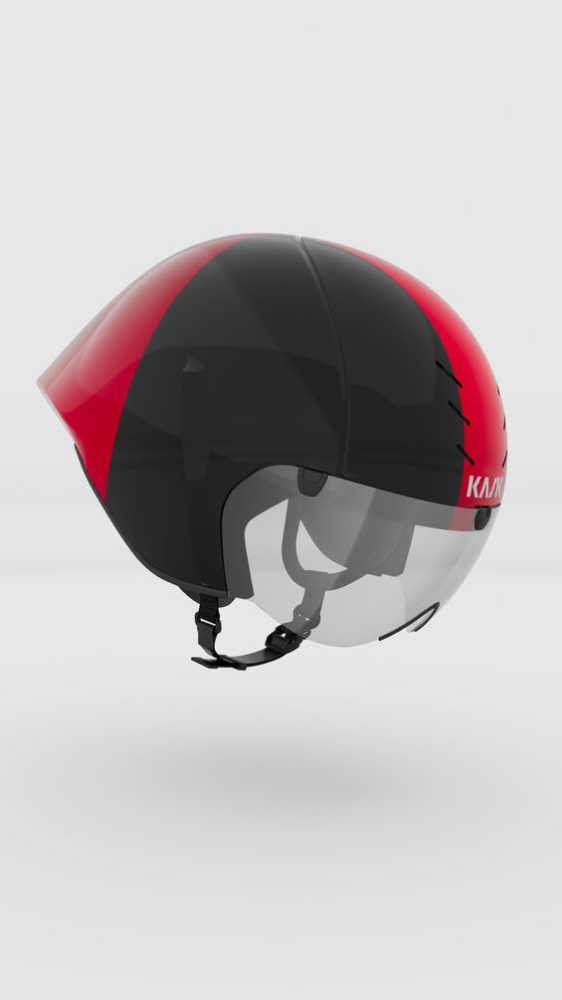 Kask Mistral schwarz/rot L