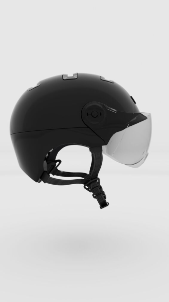 Kask Urban R Helm schwarz M-L mit Kratzern