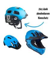 Frezzo Fullface Helm M 54-57 blau