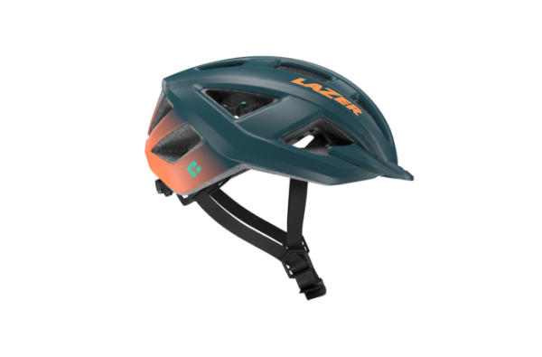 Lazer Unisex Sport Cerro KinetiCore Helm matte blue orange L