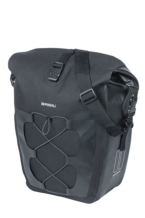 Basil Navigator Waterproof Packtasche Hook On - Hook On-System, refl., 25-31L