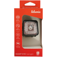 Lelumia Rücklicht Smart Eye 100, 100 Lumen inkl. Micro USB Ladekabel schwarz