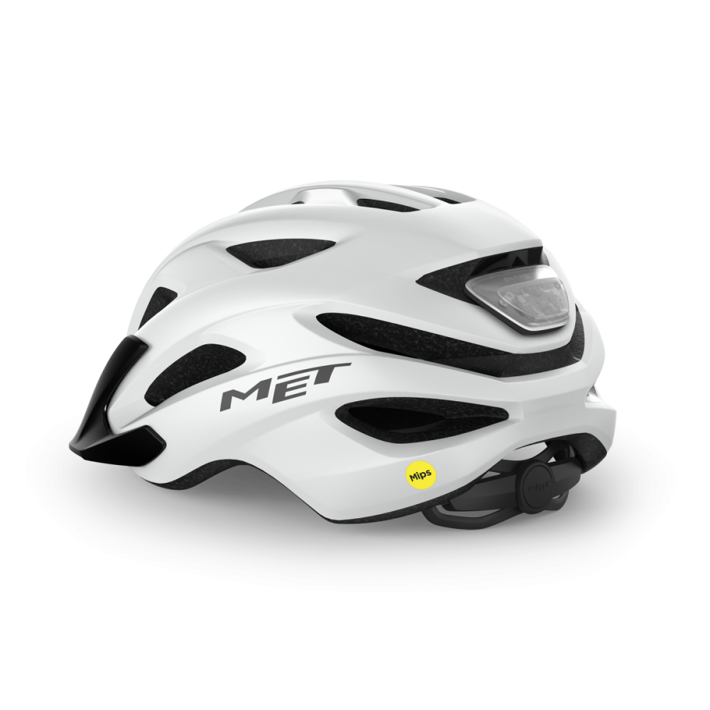 MET Urban Helm, CROSSOVER MIPS, WHITE MATT, one size
