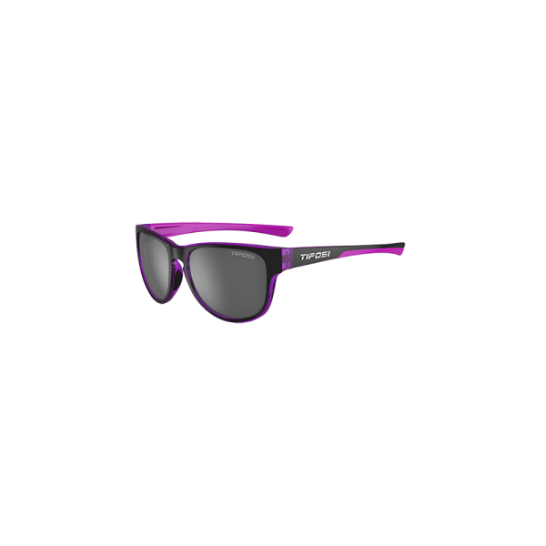 Tifosi Sonnenbrille, SMOOVE, Onyx/Ultra-Violet, S-XL, Smoke