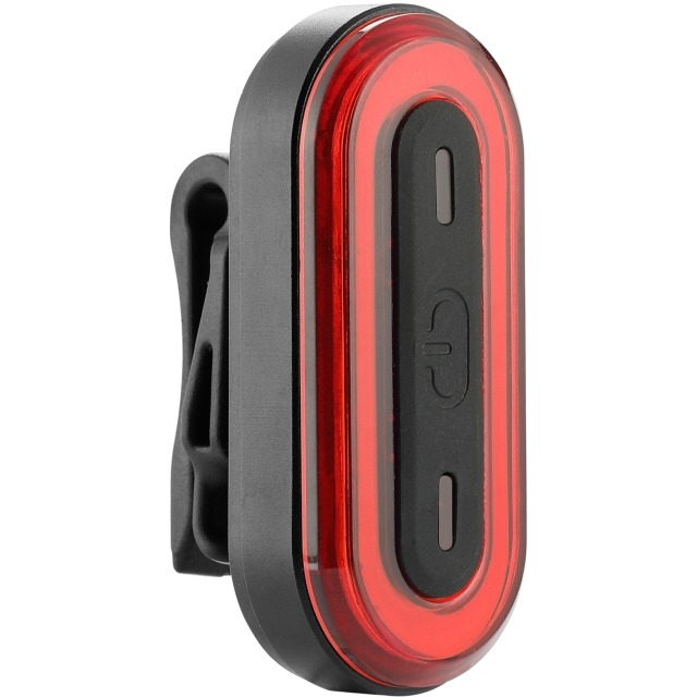 Lelumia Rücklicht Circuit 50, 50 Lumen inkl. Micro USB Ladekabel schwarz