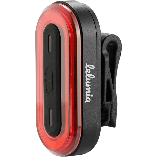 Lelumia Rücklicht Circuit 50, 50 Lumen inkl. Micro USB Ladekabel schwarz